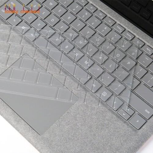 Ultra thin TPU laptop Keyboard Cover Skin Protector For Microsoft Surface Laptop 2 13.5 inch