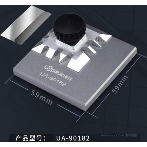 Ustar UA-90182 Model Building Tools Etching Sheet Modeling Bending Processing Vise For Gundm Military Making Tool DIY