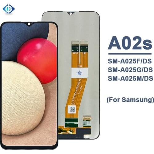 High Qualtiy 6.5'' Digitizer For Samsung for Galaxy A02s LCD Display Touch Screen Assembly For Samsung A02S A025 Full Pantalla