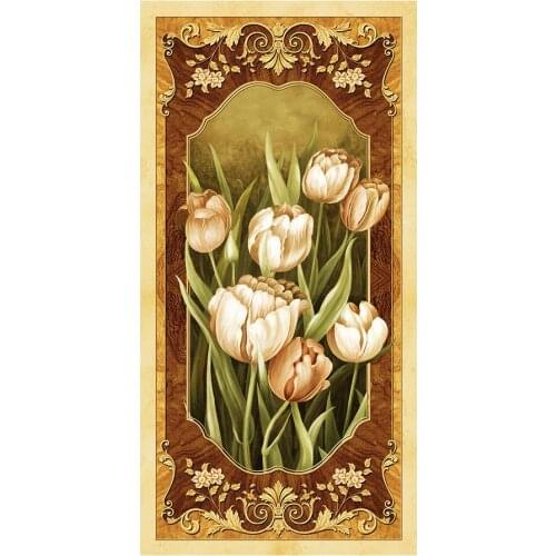 Yellow Tulips Flower Diamond Painting Oil Floral Round Full Drill Nouveaute DIY Mosaic Embroidery 5D Cross Stitch Home Decor