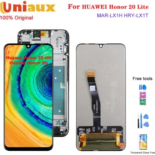 6.15" Original LCD For Huawei Honor 20 lite LCD display Touch Screen Digitizer Assembly for honor 20s MAR-LX1H LCD Repair parts
