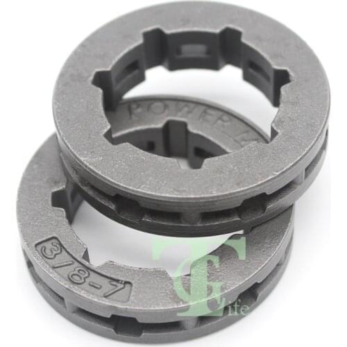 2Pcs/lot 3/8" 7T Clutch Rim Sprocket For Husqvarna Chainsaw 61 66 266 268 272 362 365 371 372 385 Repalce 68210