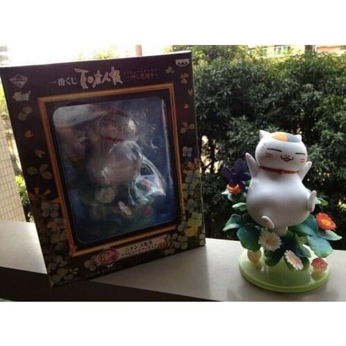 13cm Cute Natsume Yuujinchou Nyanko Sensei cat Action Figures PVC brinquedos Collection Figures toys for christmas gift