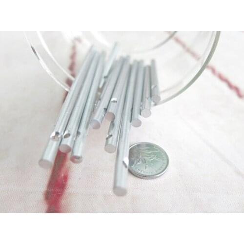 DIY wind chime accessories Diameter 4.3mm*8.5cm silver hand made solid air bell pipe hand made material wind bell accessories