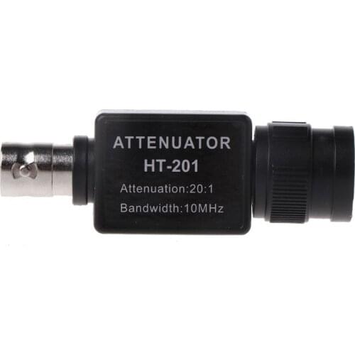 HT201 20:1 Signal Attenuator 10MHz Oscilloscope Accessories Oscilloscopio