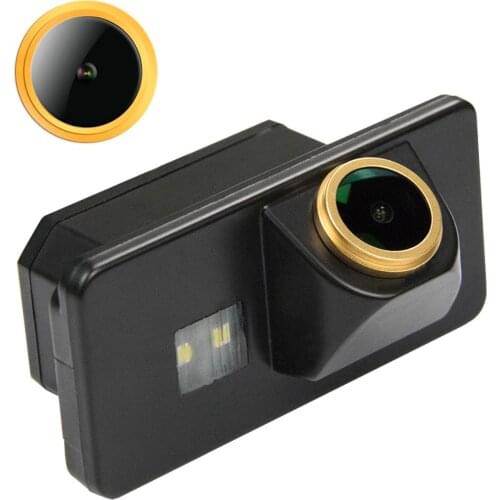 Misayaee Car Rear View Backup Golden Camera Plate Light for BMW 3er F30 F31 F34 F35 5er F10 7er G11 G12 X1 X3 X5 X6 F48 F25 F15