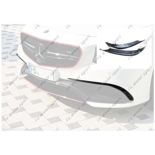 Car Accessories Carbon Fiber OEM Style Canard 2pcs Fit For 2015-2017 MB C217 S63 Coupe Front Canards