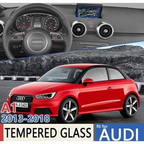 For Audi A1 8X 2013 2014 2015 2016 2017 2018 Car Navigation GPS Ultra-Thin Film Full Screen Protector Tempered Glass Accessories