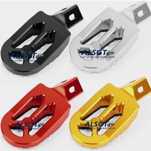 For Honda CFR250R CRF450X CRF450R CRF250 CRF 150R 250R 450X 450R 250 450 R X CNC Footpegs Dirt Bike Foot Pegs Sharp Teeth Pedal