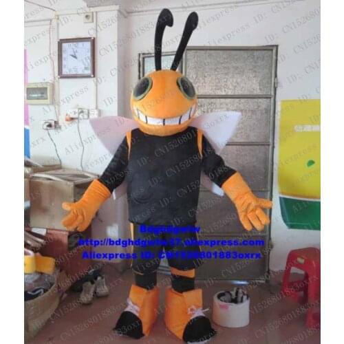 Bee Honeybee Wasp Hornet Vespid Bumblebee Bombus Mascot Costume Cartoon Character New Year Party Closing Ceremony zx2529