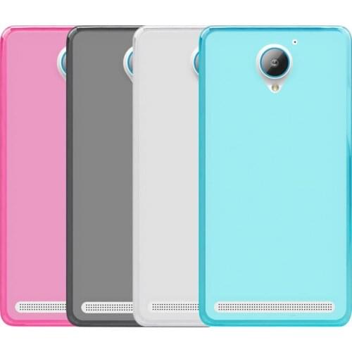 Soft Silicon TPU Case for For Lenovo Vibe C2 Anti Skid Matte TPU Cover For Lenovo Vibe C2