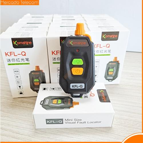 VFL 20mW Mini Optical Fiber Cable Tester 20km Range 650+10nm Red Light Pen Fiber Optic Visual Fault Locator