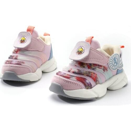 2021 New Style Childrens Function Light Shoes Girls and Boys Soft Spring Autumn Sport shoes Kids fashion Sneaker 2-6Y XZ20047