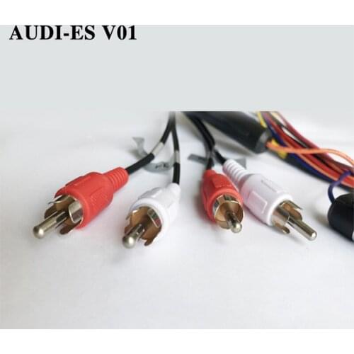 New Hot Special ARKRIGHT Wiring Harness Cable For AUDI Radio Head Unit Adaptor