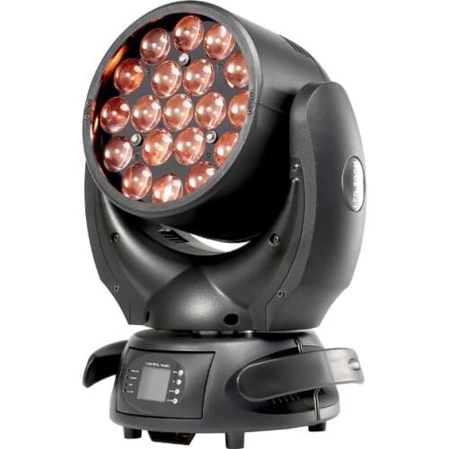 New Arrival 19*15W 4in1 RGBW ZOOM LED Moving Head Beam Light Stage Lights DJ Lighting For Event Party Club
