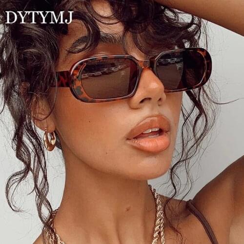 DYTYMJ Oval Retro Sunglasses Women 2021 Vintage Luxury Designer Women Glasses Vintage Shades Eyewear Rectangle Gafas De Sol