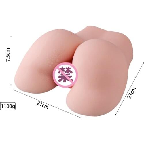 Sex Dolls Big Buns Male Masturbator Yin Hip Mold Silicone Products Taste Pussy Artificial Vagina Simulation Sexy Ass Butt