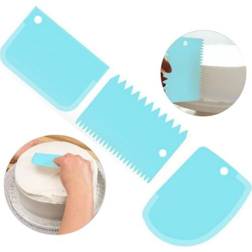 3PCS/Lot Cake Decorating Fondant Pastry Cutters Baking Spatulas Tools DIY Cake Decorating Tools Kitchen accessories