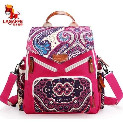 New Fashion Mom Maternity Diaper Bag Mummy Travel Backpack Brand Large Capacity Baby Bag Paisley Print Nursing Bag For Baby Care
