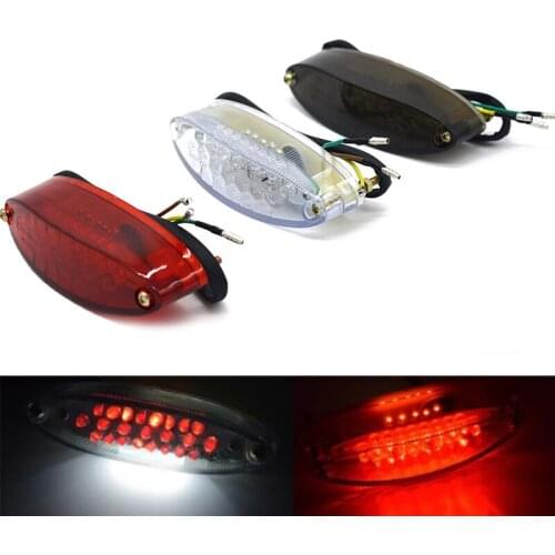28 LEDs 3W 12V Motorcycle Rear Light Led Bike Rear /Tail / Stop / Brake Light Number Plate Light Lighting