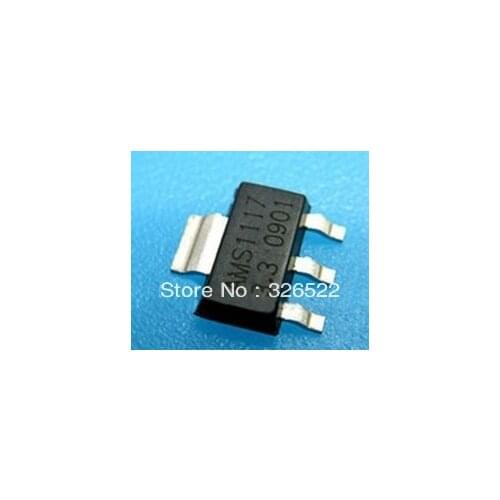 100PCS/LOT X Original AMS1117-3.3 AMS1117-3.3V , AMS1117 LM1117 1117 3.3V 1A Voltage Regulator