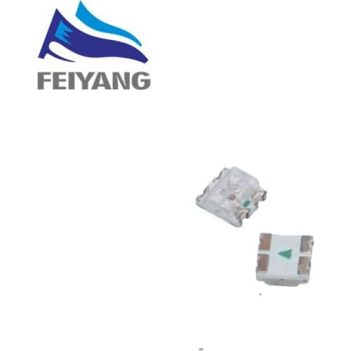 4000PCS/Lot BGR SMD 0603 RGB Common Anode Led 0606 RGB LED Diode 4-Bin Size:1.6*1.6*0.55mm colorful Red/Green/Blue 1615