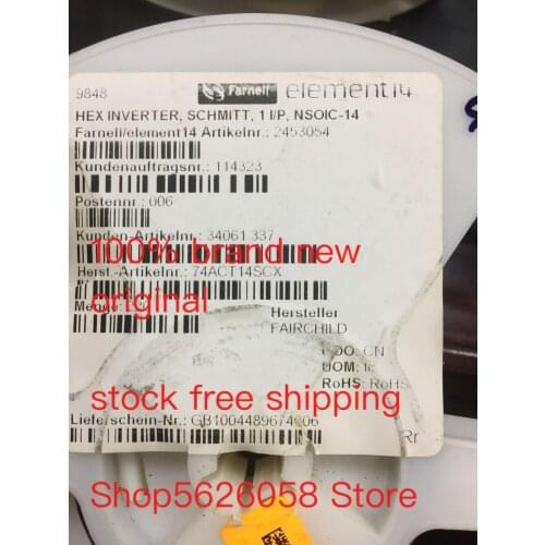74ACT14SCX SOP 100% new original freeshipping 50PCS-3000PCS/LOT STOCK