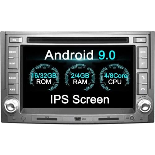 2 Din Android 9 4GB RAM For Hyundai H1 Grand Starex 2007 2008 2009 2010 -2016 GPS Stereo Radio Car Central Multimidia Player