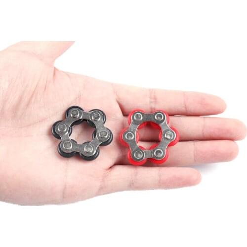 Decompression Chain Exhaust Toy Rotating Adult Autism Irritability Depression Stress Relief Bicycle Children Sensory Toy