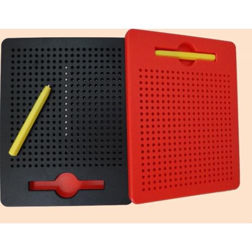 Magnetic Ball Sketch Pad Tablet With Magnet Pen Kids Learning Drawing Board Educational Toys For Children Adult Notebook Gift