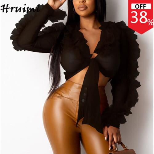 Corset Top Fashion New Arrival Short Outfit Woman Tshirts Sexy Mesh See Through Night Club Casual Strappy Roupas Femininas