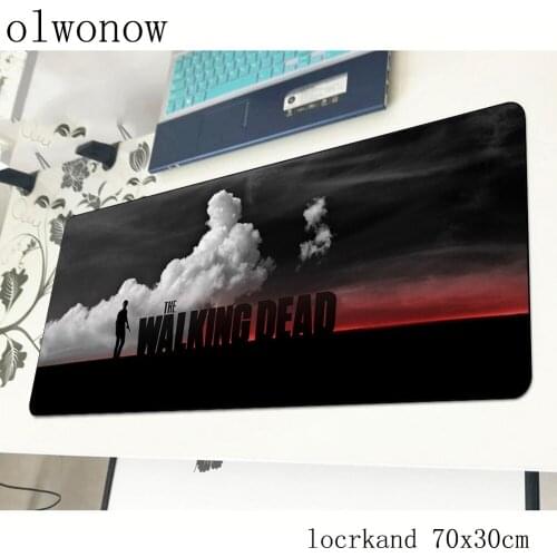 The walking dead game pad mouse Adorable computer gamer mouse pad Beautiful 70x30cm padmouse mousepad ergonomic gadget desk mats