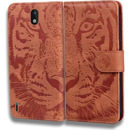 Tiger Wallet Leather Case For Nokia 5.3 / 1.3 / 2.2 / 3.2 / 4.2 / 6.2 / 7.2 Cover Luxury Quality Flip Cases