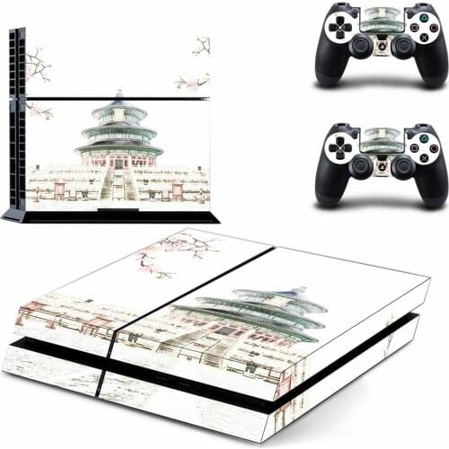Floor Style PS4 Skin Sticker for Playstation 4 Console & 2 Controllers Decal Vinyl Protective Skins Style 1