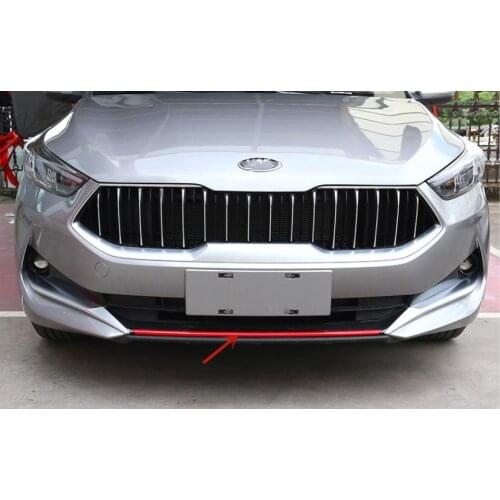 For Kia K3 2019-2021 ABS engineering plastics Lower trim of front and rear bumpers Anti-Rub protection Decoration car styling