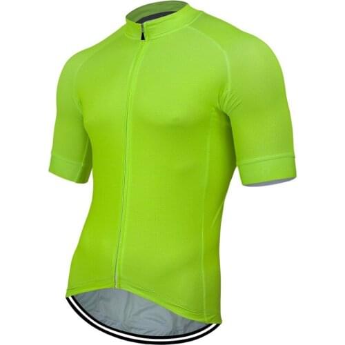 New Summer Mens Team Gree Cycling Jerseys Short Sleeved Top Bike Clothing Bicycle Wear