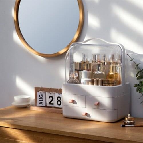 Organizer for Cosmetics 3 Layer Jewelry Storage Box Multifunctional Jewelry Holder Gift Box Simple Jewelry Box