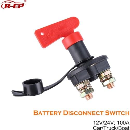 12V 24V Battery Disconnect Switch for Car Truck Yacht Speedboat Cargador Cut off Main Kill Switch Isolator Disconnector