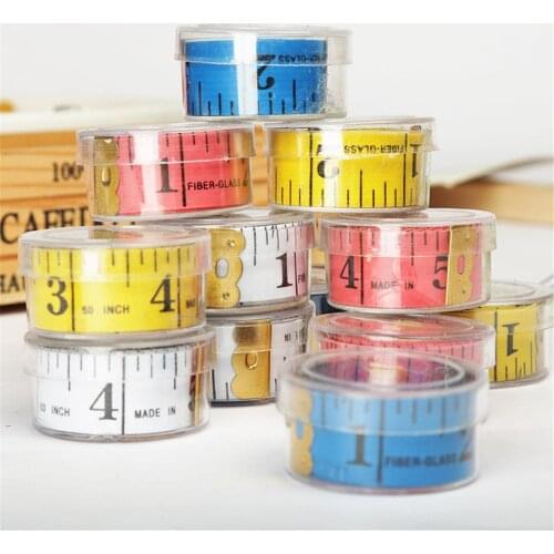 2pcs Kawaii 150CM*2CM Body Measure Belt Children Height Ruler School Centimeter Inch Roll Tape Office Soft Sewing Tailor Ruler