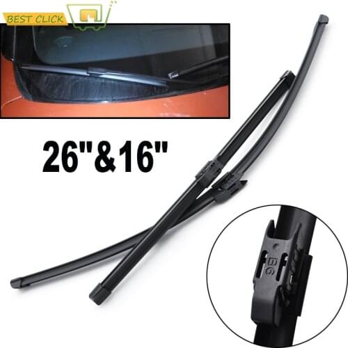 Misima Pair 26" 16" Windshield Windscreen Wiper Blades For Renault Captur Kaptur 2016 2017 2018 Front Window Wiper
