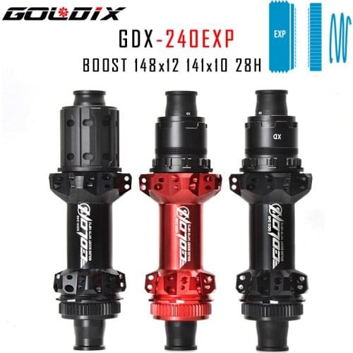 GOLDIX 240 EXP DTSwiss 180 MTB Bike 28H Naben Center Lock Disc Brake In Front 110*15 Rear148 *12mm Ultra Light DT 180 MTB Hub