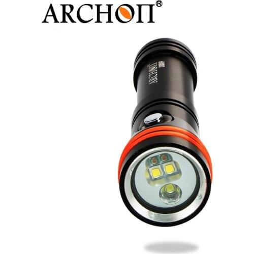 Diving Video & Spot Light ARCHON D15VP White/Red 3pcs CREE LED max. 1300 lumens 110 / 30 degree 100M underwater dive flashlight