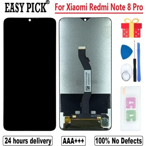 For Xiaomi Redmi Note 8 M1908C3JH LCD Display Touch Screen Digitizer Assembly Free Tools For Redmi Note 8 Pro M1906G7I