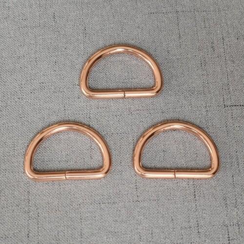 1 Pcs/Lot 32mm Metal DIY Heavy Duty Strong Thickness D Ring Buckle Hand Bag Purse Strap Belt Dog Collar Chain Clasp