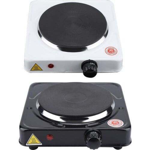 1000W Mini Electric Stove Oven Cooker Hot Plate Multifunctional Cooking Plate Heating Plate Heating Coffee Tea Milk Office Home