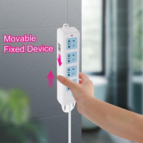 5 piece/set Circuit Board Fixed Sticker Plug Play Router Storage Punch Free Wall-Mounted Power Strip Fixed Device