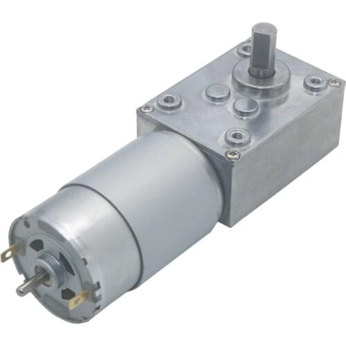 5840-555 High Torque 60kg DC Gear Motor Self-Locking Reverse Worm Gear Motor