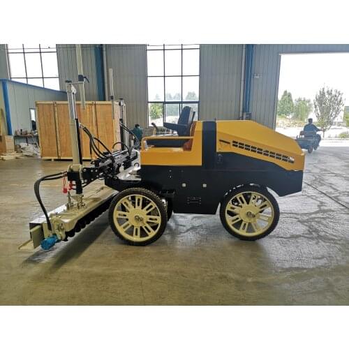 Four-Wheel Automatical Concrete Laser Screeding Machine For Sale