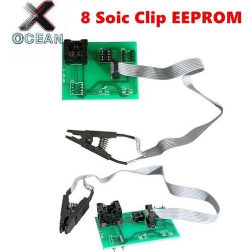 Reading 8 Foot Chip Free Clip Adapter with XP For V5.60 /V5.70/V5.74/V5.84 XPROG -Box ECU Programmer and UPA USB Programmer