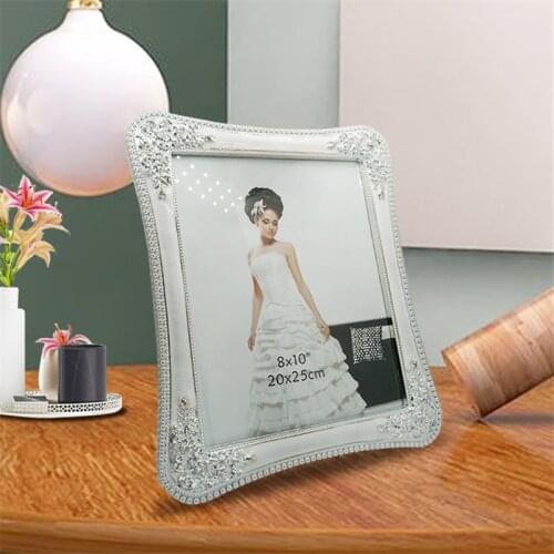 Europe type resin drip 2101 7 inch 10 inch frame studio wedding picture frame manufacturers selling picture frame table